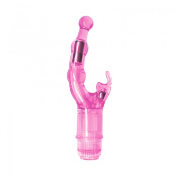 Crystal Stimulator Naughty Rabbit (Pink)