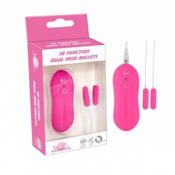 10 Modes Dual Mini Bullets (Pink)