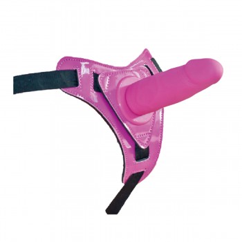 Strap on Dildo (Pink)