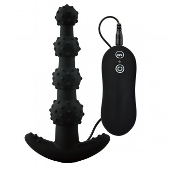 10 Modes Max Pleasure Anal Beads (Black)