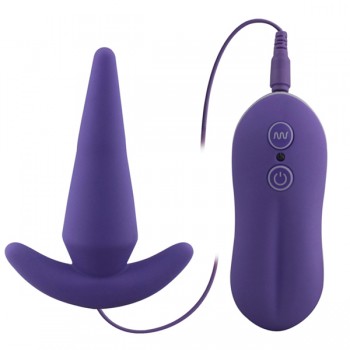 Probe Vibrating Anal Plug (Purple)