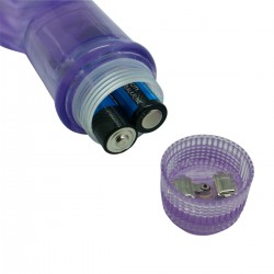 Dual Stimulator Curvaceous (Purple clear)