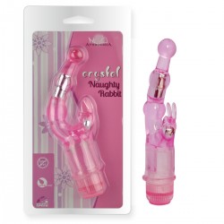 Crystal Stimulator Naughty Rabbit (Pink)