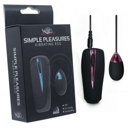 Simple Pleasures Vibrating Egg (Pink)