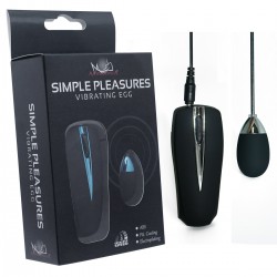 Simple Pleasures Vibrating Egg (Silver)