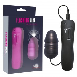 Flashing Vibe 7 Modes Glans (Black)