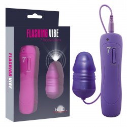 Flashing Vibe 7 Modes Glans (Purple)