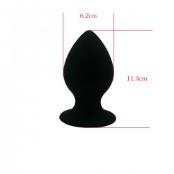 XL Anal Plug (Black)