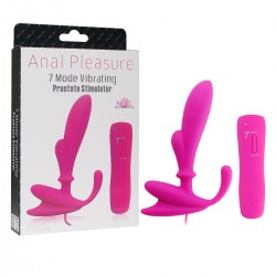 Anal Pleasure 7 Modes Vibrating Prostate Stimulator 13005 (Rose)