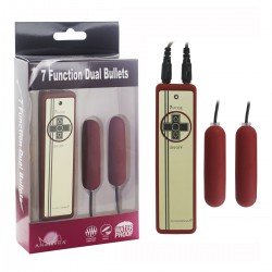 Twin Turbo Bullets 7 Modes Dual Bullets (Red)