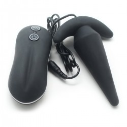 Probe Vibrating Anal Plug (Black)