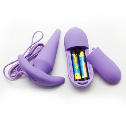 Probe Vibrating Anal Plug (Purple)