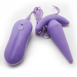 Probe Vibrating Anal Plug (Purple)