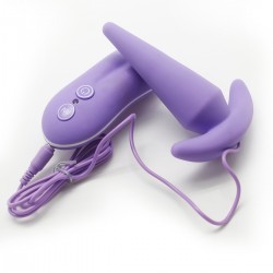 Probe Vibrating Anal Plug (Purple)