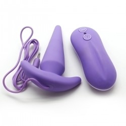 Probe Vibrating Anal Plug (Purple)