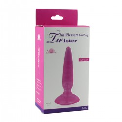 Anal Pleasure Butt Plug Twister (Purple)