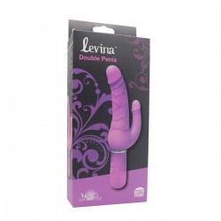 Vibrator Double Penis (Purple)