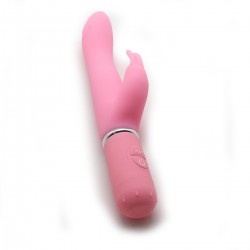 Vibrator 10 Modes G-Spot Rabbit (Pink)