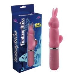 Vibrator 10 Modes Rabbit (Pink)