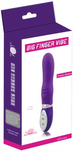 Vibrator Big Finger Vibe (Purple)