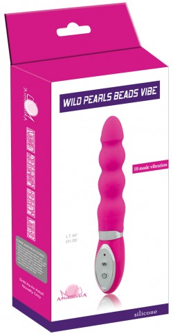 Vibrator Wild Pearls Beads Vibe (Purple)